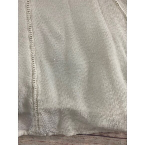 Anna Sui X O'Neill Ivory Elise Women's Crochet Tunic Dress - Medium - Picture 4 of 13